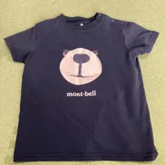mont-bell クマ顔 Tシャツ 90