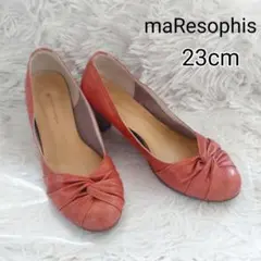 ★美品★【23cm】maResophis　マーレマーレ　靴　パンプス　ピンク