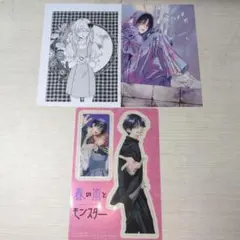 春の嵐とモンスター 特典 イラストカードセット