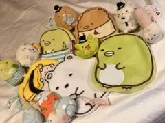 すみっコぐらし　手乗りぬいぐるみ　がま口　ポシェット