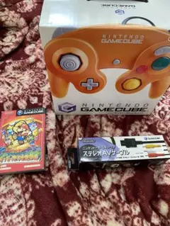 ゲームキューブ　オレンジ　本体