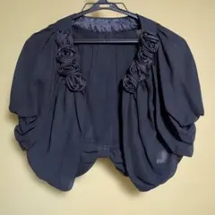 パーティー 結婚式 ドレス羽織 ボレロ 9号