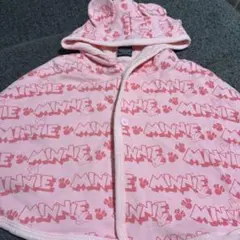 BABYDOLL ミニーマウス ポンチョ ピンク