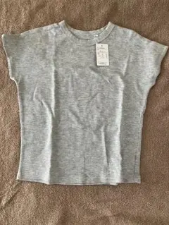 キッズＴシャツ　120cm シンプル　グレーのサムネイル