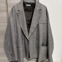 CLASSICAL ELF サイドスリットオーバーサイズ ダブルジャケット