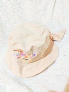 リーナベル　刺繍入りバスケットハット　ハット　帽子　上海ディズニー