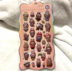 ラブブ ボンボンドロップシール　ぷくぷくシール 2
