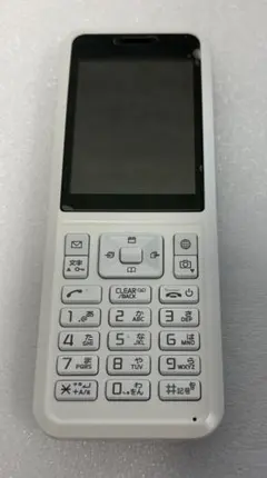 Y!mobile シンプル携帯 NP603SI ガラケー 本体のみ SIMフリー