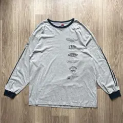 90'S TOMMY HILFIGER スリーブデザイン ロゴロンT