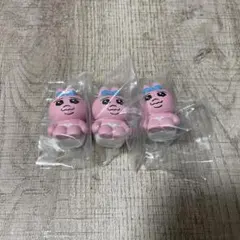 可哀想に！肩ズンフィギュア　おぱんちゅうさぎ　3点セット