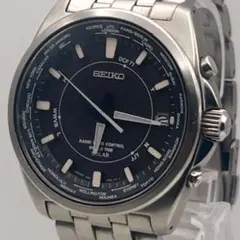 美品】SEIKO ワールドタイム ソーラー 電波 腕時計 7B25-0AB0 - メルカリ
