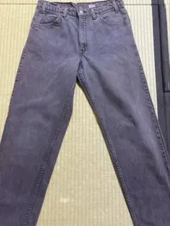 【90s USA製】リーバイス 550 オレンジタブ ブラックデニム W32