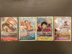 ワンピースカード　ゴムゴムのJET銃乱打　RパラレルOP03-072