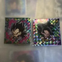 未開封 ドラゴンボール ウエハースシール 孫悟空 ベジータ