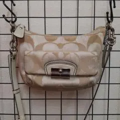 COACHコーチ41642 シグネチャーアクセサリーポーチショルダーバッグY2K 