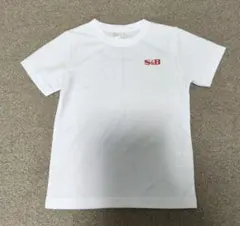 ミズノ　S&B　ちびっ子健康マラソン大会　半袖Tシャツ　白　130cmのサムネイル