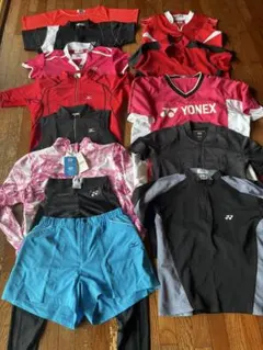 YONEX Mizuno バドミントン　テニス　トレーニングウエア　まとめセット