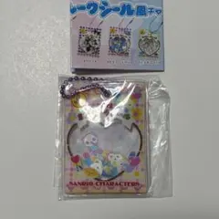 サンリオキャラクター サンリオ シャカシャカ フレークシール チャーム ウサハナ