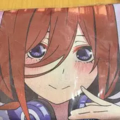 五等分の花嫁 ビックタオル 中野三玖 プライズ