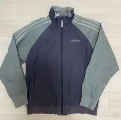 最終価格 10末削除 adidas ナイロンジャケット カーキ ブラック 헌 옷