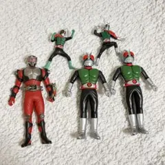 ボブルヘッド ユラユラ首ふりマスコット 仮面ライダー セット - メルカリ