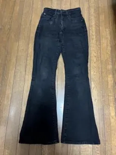 フレアデニムブラック