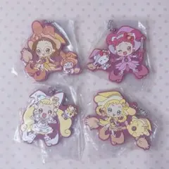 おジャ魔女どれみ スペシャルラバーマスコット３ サンリオ 4点セット