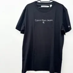 【新品未使用】Calvin Klein Jeans ロゴTシャツ ブラック XL