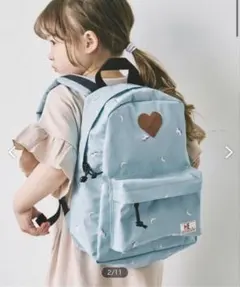 美品〔別注〕MEI（メイ）デイパック Mサイズ/ ユニコーン　チェストベルト付きのサムネイル