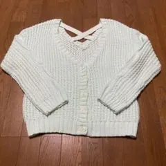 BACKS 2way ニットトップス ミントグリーンのサムネイル