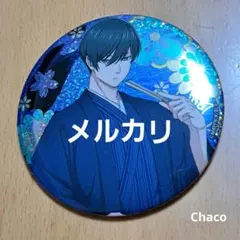 ブルーロック　糸師凛　ホログラム缶バッジ　映画村