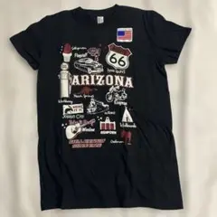 未使用品　ルート６６　黒Tシャツ
