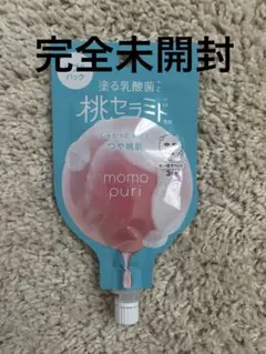 momo puri 塗る乳酸菌と桃セラミドパック