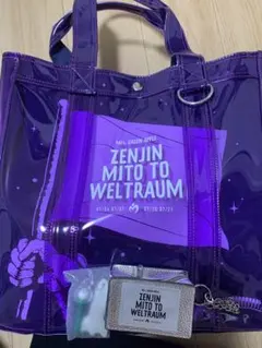 ミセス　ゼンジン　ビニールトート＆ガジェットケース&チャーム