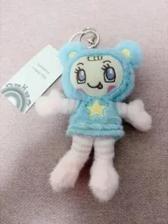 ナルミヤハッピーパーク ブルーべリエちゃん くたくたぬいぐるみ チャーム