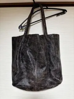 希少✨️ dan genten レザー トートバッグ ヌメ革 本革 A4 羊革 - メルカリ