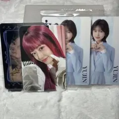 IVEユジン ALIVE 公式トレカ ウエハース 4枚セット