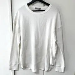 THYARDスヤード　ワッフル　トップス　プルオーバー カットソー