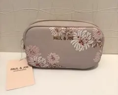 【新品タグ付き】PAUL & JOE ACCESSOIRES 花柄ポーチベージュのサムネイル