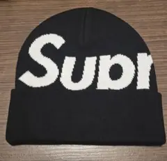 Supreme ビーニー ニット帽 ブラック
