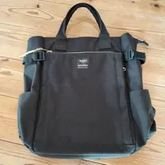 ☆anello☆ブラックトートリュック ２WAY仕様