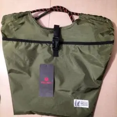 マーモット　Marmot　コンパクトトート　エコバッグ　オリーブ　ポケッタブル