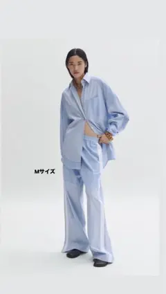 STELLA MCCARTNEY H&M パネルポプリンパンツ Sサイズ - メルカリ