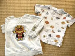 アンパンマン トップス 2点セット Tシャツ90 トレーナー95