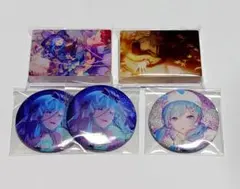 プロセカ 日野森雫 グリッター缶バッジ ノーブルアート まとめ売り