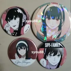 スパイファミリー ヨル ホログラム缶バッジ スパイファミリー ヨル ホログラム缶バッジ SPY×FAMILY 缶バッジ