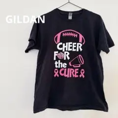 【L】 GILDAN Cheer for the Cure Tシャツ ブラック