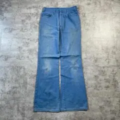 70s 80s Dickies フレア チビタグ デニム USA製のサムネイル