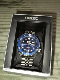 セイコー SEIKO5 SPORTS 自動巻き SRPD51K1 ブルー