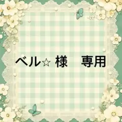 ベル⭐︎ 様　專用
